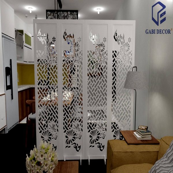 VÁCH NGĂN PHONG THỦY SEN LƯỚI - Hình ảnh 2