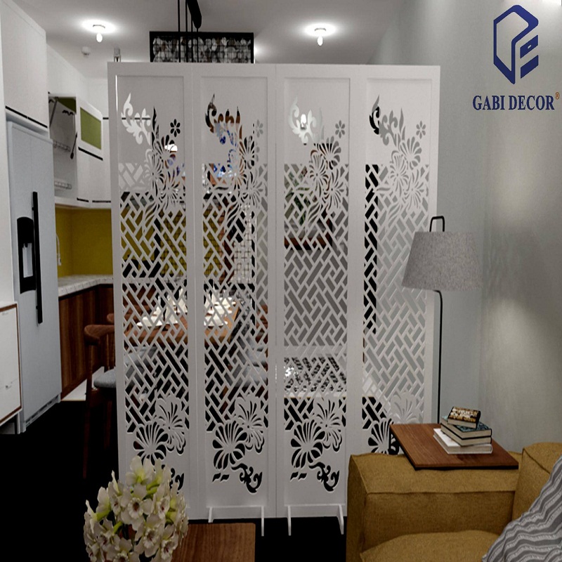 VÁCH NGĂN PHONG THỦY SEN LƯỚI